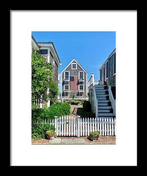 Patriotic Perch - Framed Print