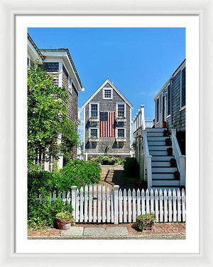 Patriotic Perch - Framed Print