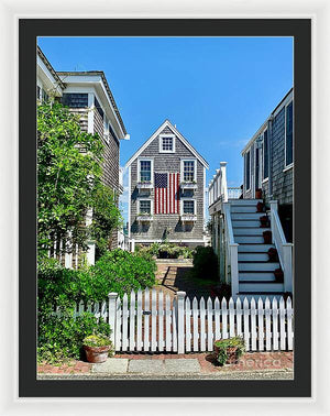 Patriotic Perch - Framed Print