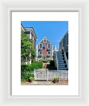 Patriotic Perch - Framed Print