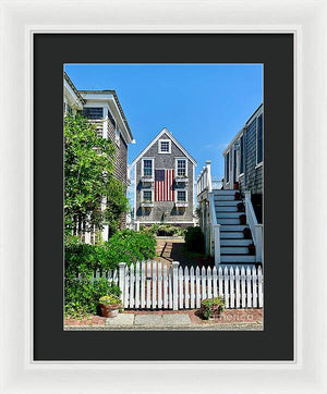 Patriotic Perch - Framed Print