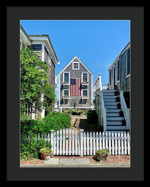 Patriotic Perch - Framed Print