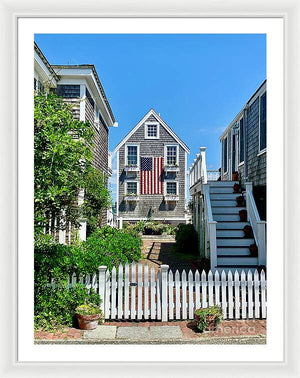 Patriotic Perch - Framed Print