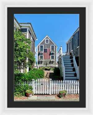 Patriotic Perch - Framed Print