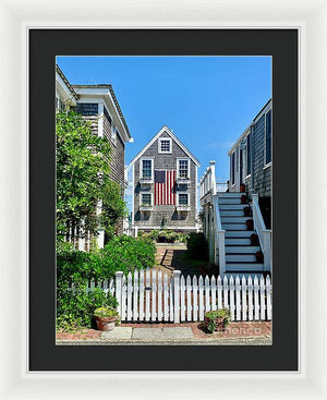 Patriotic Perch - Framed Print