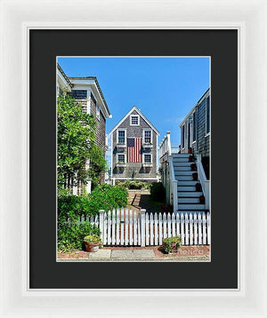 Patriotic Perch - Framed Print