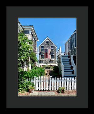 Patriotic Perch - Framed Print