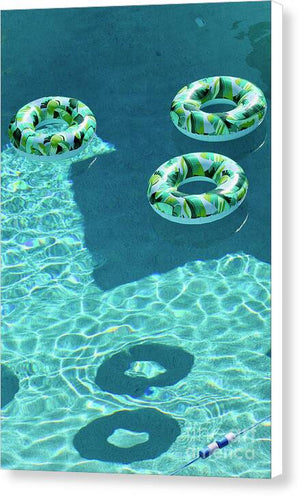 Pool Time - Canvas Print