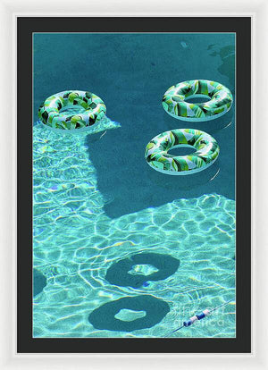 Pool Time - Framed Print