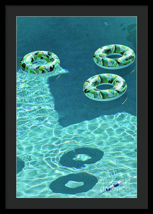 Pool Time - Framed Print