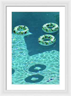 Pool Time - Framed Print