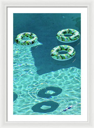 Pool Time - Framed Print