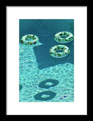 Pool Time - Framed Print