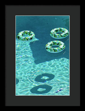 Pool Time - Framed Print