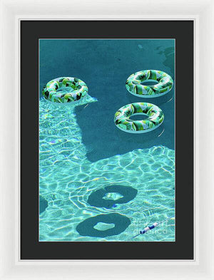 Pool Time - Framed Print