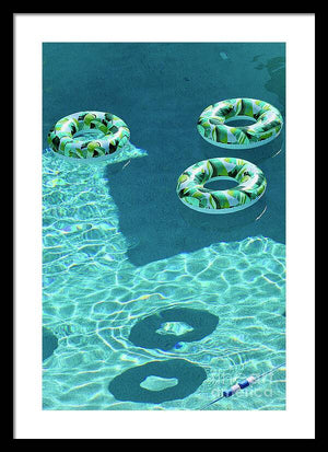 Pool Time - Framed Print