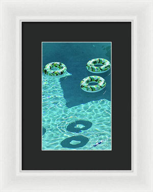 Pool Time - Framed Print