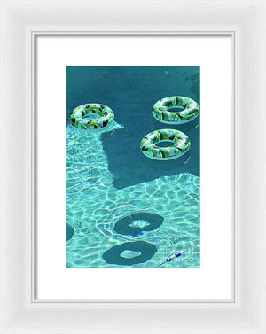 Pool Time - Framed Print