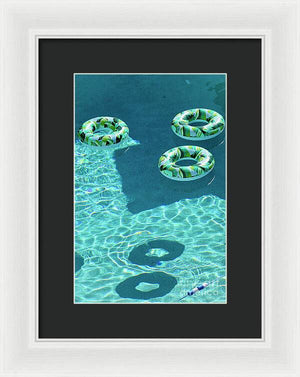 Pool Time - Framed Print