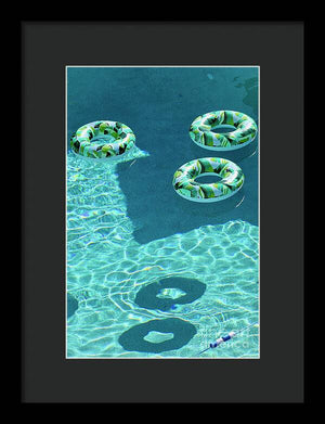 Pool Time - Framed Print