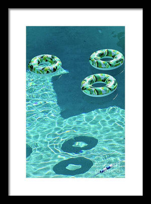 Pool Time - Framed Print