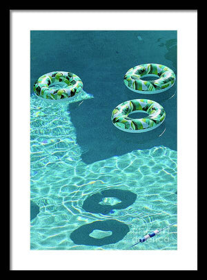 Pool Time - Framed Print