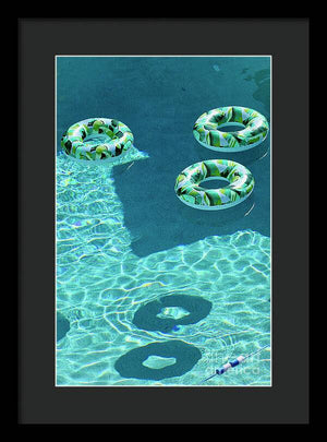 Pool Time - Framed Print