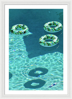 Pool Time - Framed Print