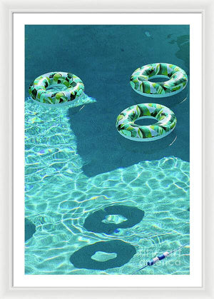 Pool Time - Framed Print