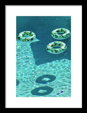 Pool Time - Framed Print