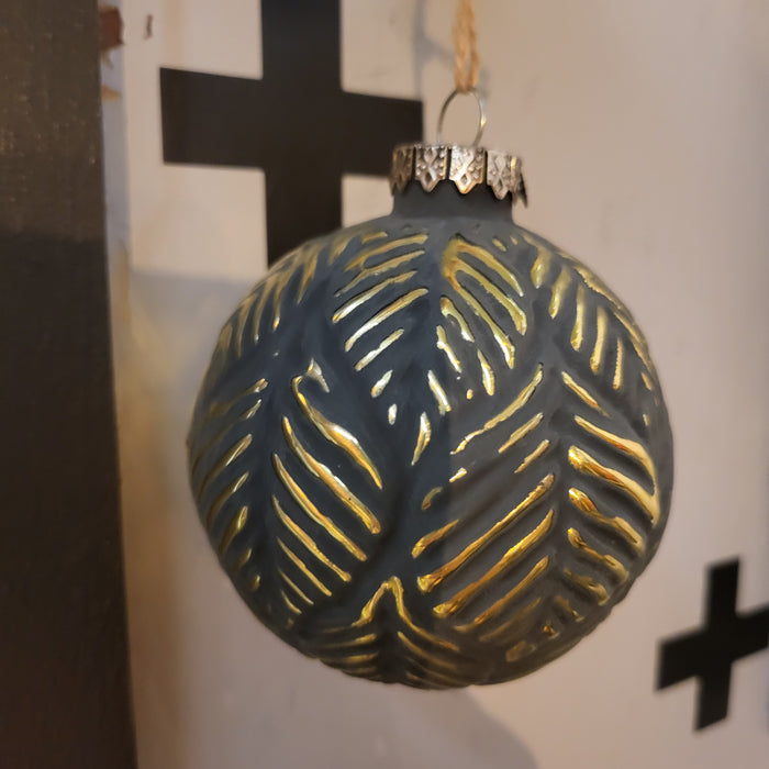 Gold Coated Glass Ornament