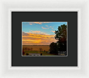 Rural Skyline - Framed Print