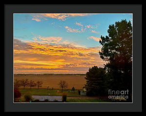 Rural Skyline - Framed Print