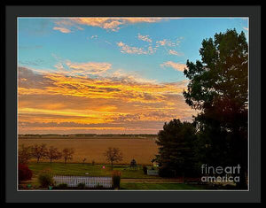 Rural Skyline - Framed Print