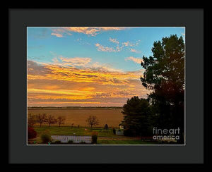 Rural Skyline - Framed Print