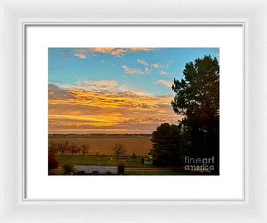 Rural Skyline - Framed Print