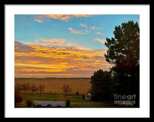 Rural Skyline - Framed Print