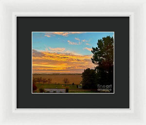 Rural Skyline - Framed Print