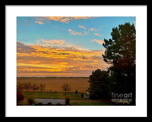 Rural Skyline - Framed Print