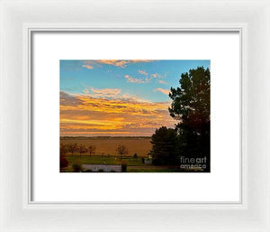 Rural Skyline - Framed Print