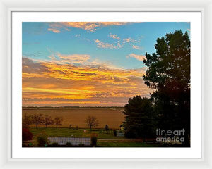 Rural Skyline - Framed Print