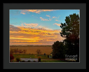 Rural Skyline - Framed Print