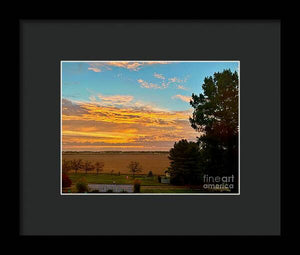 Rural Skyline - Framed Print