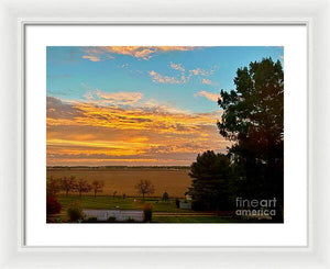 Rural Skyline - Framed Print