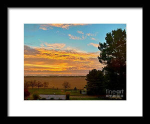 Rural Skyline - Framed Print