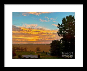 Rural Skyline - Framed Print