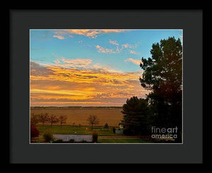 Rural Skyline - Framed Print