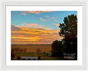 Rural Skyline - Framed Print