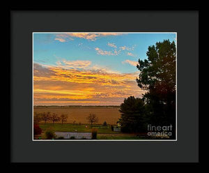 Rural Skyline - Framed Print