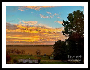 Rural Skyline - Framed Print